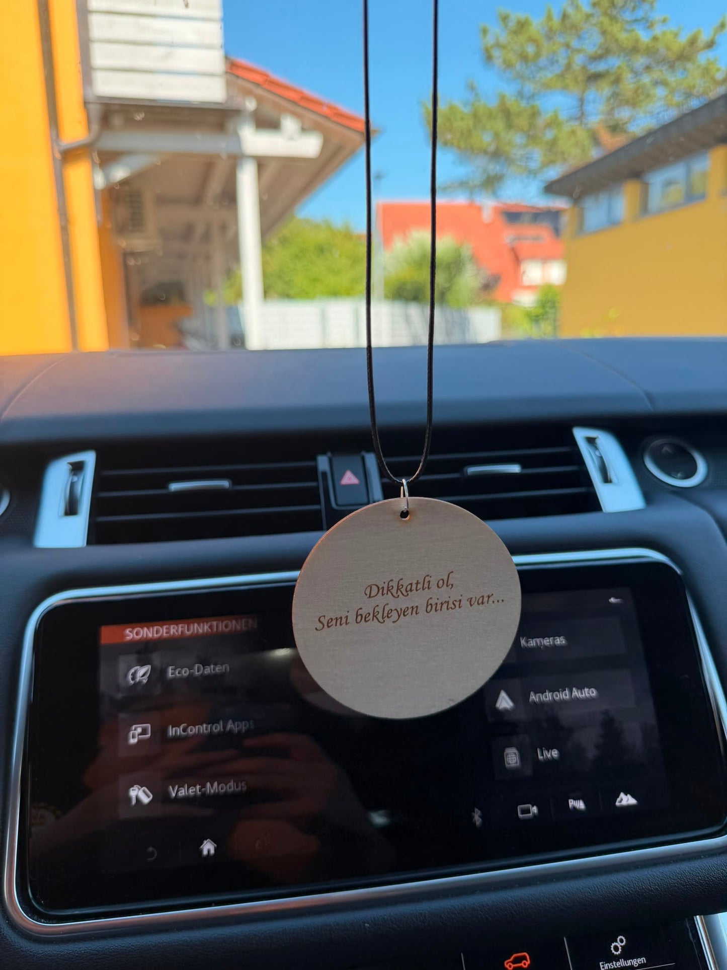 Gepersonaliseerde Houten Autohanger