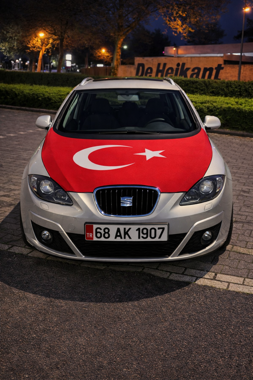 Ay Yıldız Auto Vlag
