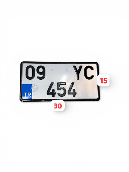 Gepersonaliseerde Custom Kentekenplaten