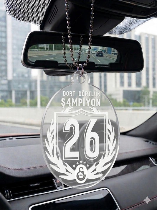 Galatasaray 26x Kampioen Autohanger