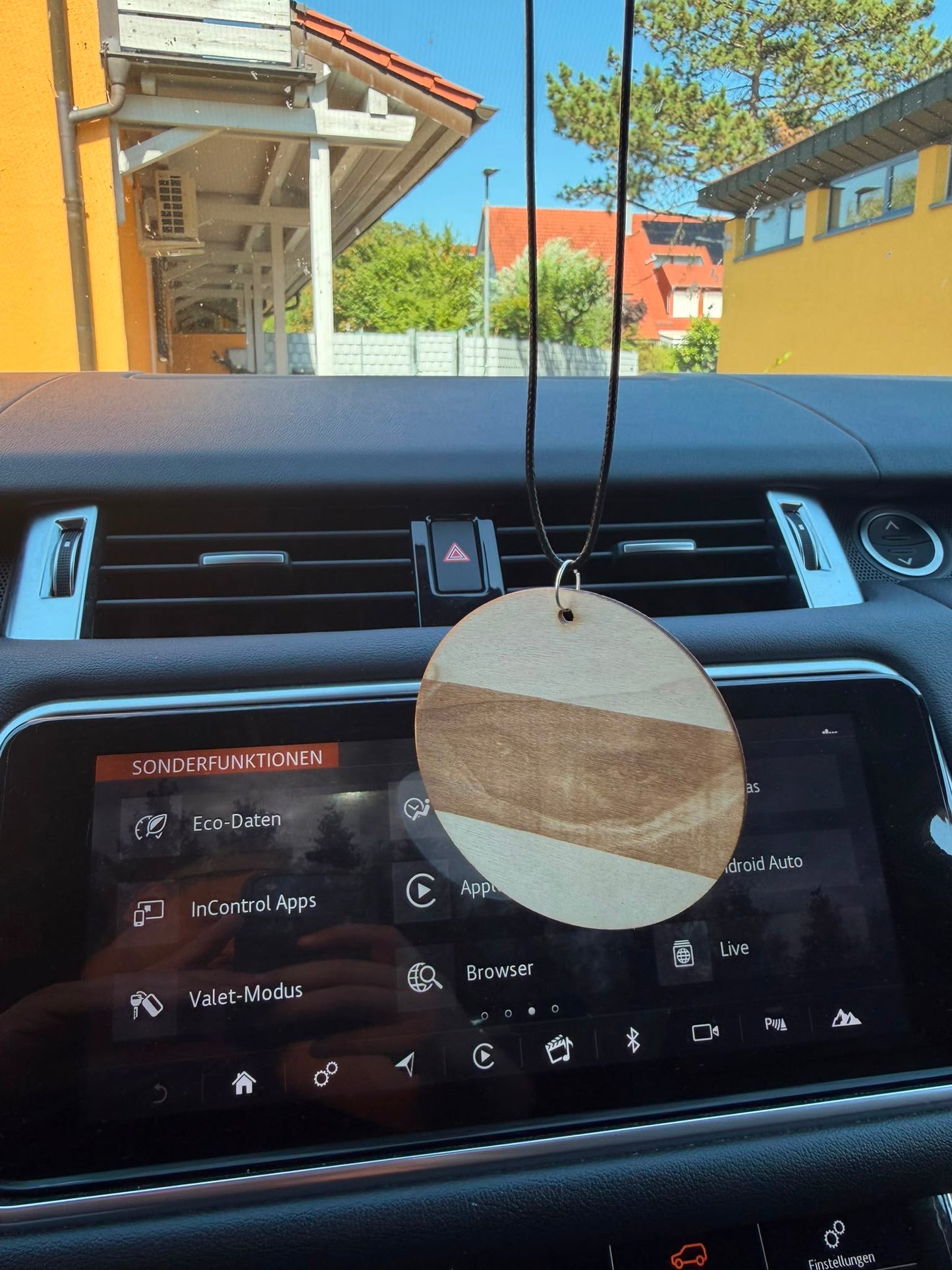 Gepersonaliseerde Houten Autohanger