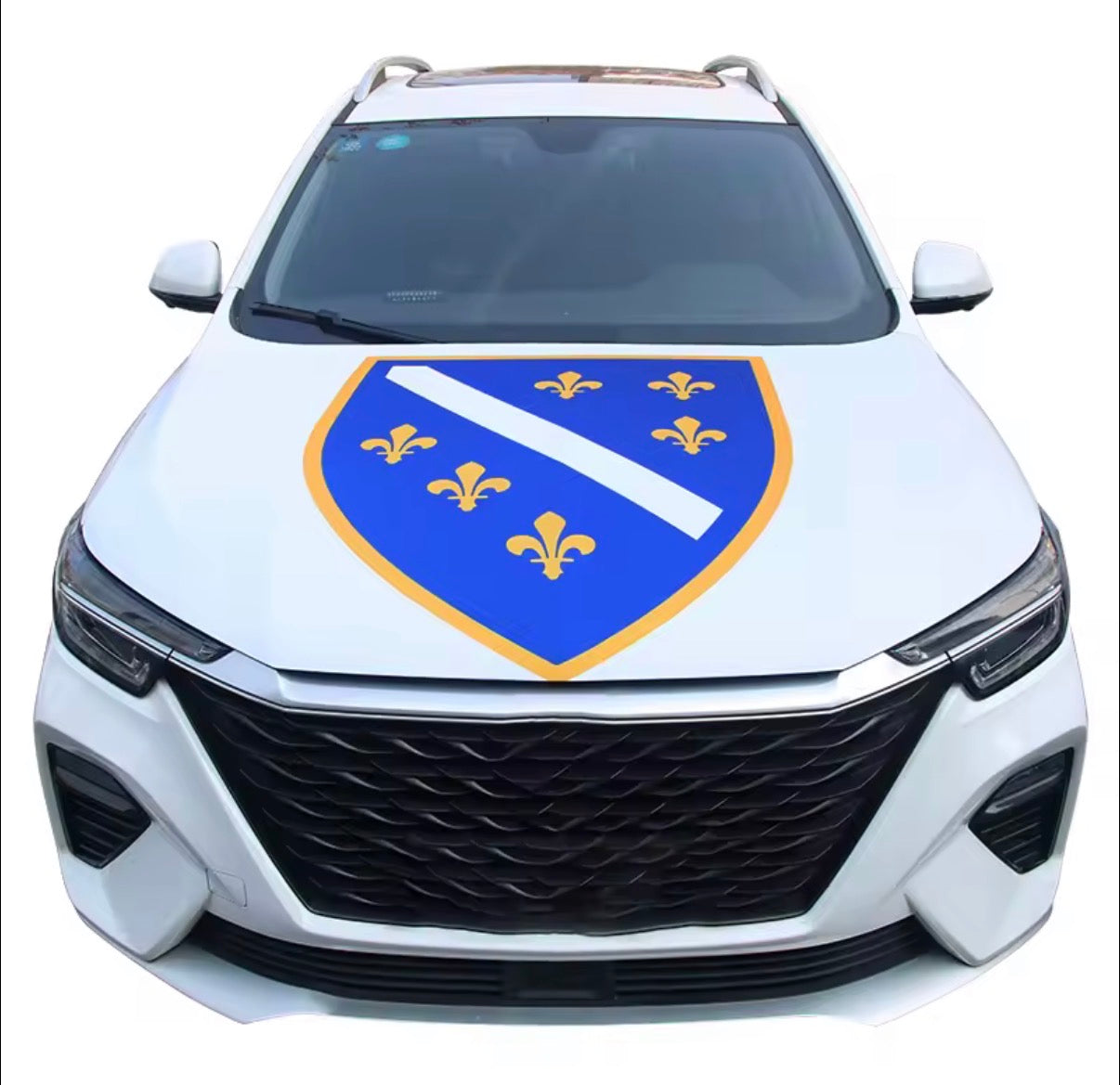 Bosnische Motorkap Vlag