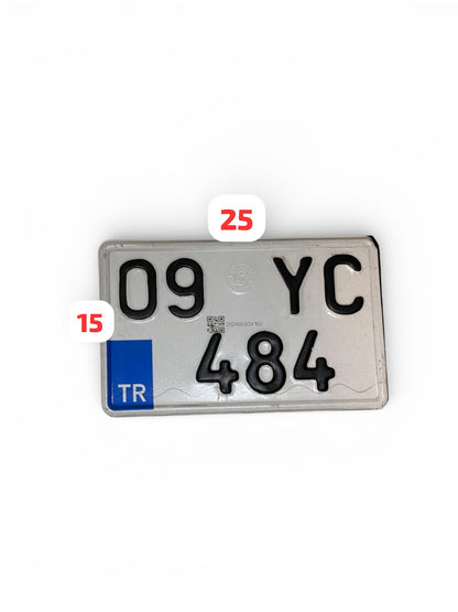 Gepersonaliseerde Custom Kentekenplaten
