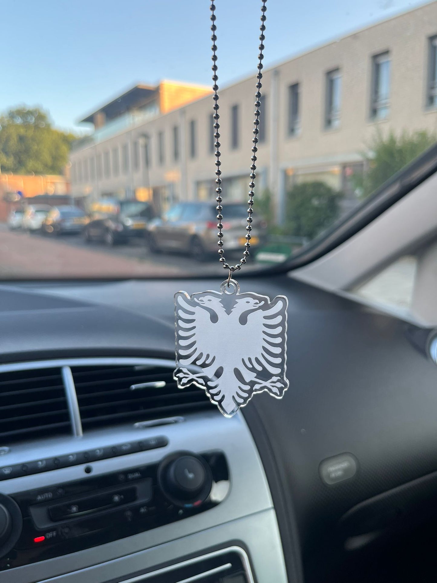 Albanees Vogel Autohanger